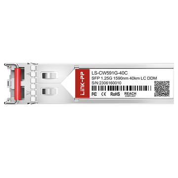 Mikrotik S-C59DLC40D 互換 LINK-PP 1.25G SFP CWDM 1590nm 40km DOM デュプレックス LC SMF 光トランシーバーモジュール 画像3