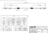 LINK-PP Cavo patch LC-LC LL-L2-SMF-DX-03M monomodale, lunghezza 3 metri, a doppio conduttore