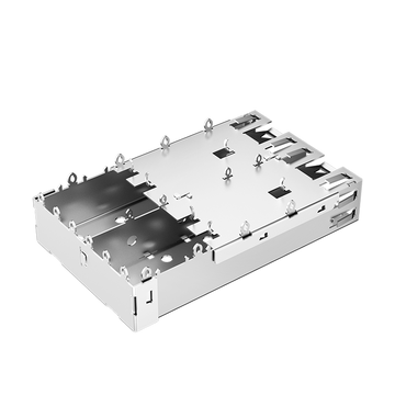 LINK-PP LP12AC02000 SFP 1x2 Cage With EMI Spring Finger image 3