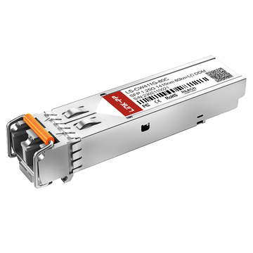 Extreme CWDM-SFP-1410 Compatible LINK-PP 1.25G Sfp Cwdm 1410nm 80km DDM Duplex LC SMF Optical Transceiver Module