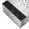 LINK-PP LP24BC01303 SFP+ 2x4 Cage Connector Press-Fit With EMI Spring Finger Outer Light Pipe thumb image 5