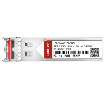Juniper EX-SFP-GE80KCW1430 互換 LINK-PP 1.25G SFP CWDM 1430nm 80km DDM デュプレックス LC SMF 光トランシーバーモジュール 画像3