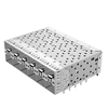 Amphenol UE86-D6627-10321 Compatible LINK-PP LP26BC01103 SFP+ 2x6 Cage Connector With Light Pipe EMI Spring Finger thumb image 1
