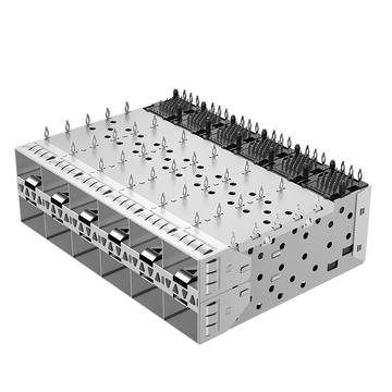 LINK-PP LP26BC01103 SFP+ 2x6 ケージコネクタ EMIスプリングフィンガーライトパイプ 画像2