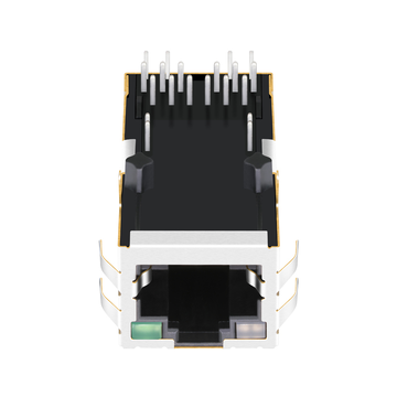 Hanrun HR913180AE 100% совместимо LINK-PP LPJK6078A9NL 1000 Base-T RJ45 PoE++ Magjack Однопортовый разъем с врезкой вверх и желтым/зеленым светодиодом (изображение 2)