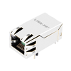 Hanrun HR913180AE 100% Compatible LINK-PP LPJK6078A9NL 1000 Base-T RJ45 PoE++ Magjack Single Port Tab UP With Yellow&Green/Green LED thumb image 1