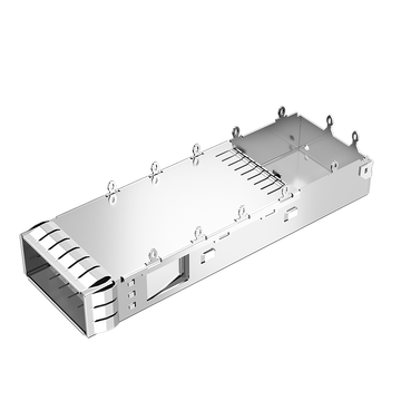モレックス747503021互換性あり LINK-PP QSFP+ 1x1ケージ（EMIスプリング付き）フィンガーイメージ2