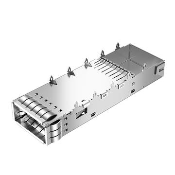 モレックス1000147242互換性あり LINK-PP LP11FC01000M QSFP28 1x1 ケージ EMIスプリングフィンガー付き 画像2