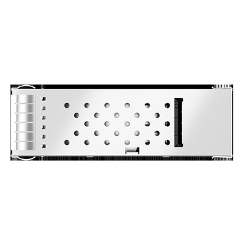 モレックス1000147242互換性あり LINK-PP LP11FC01000M QSFP28 1x1 ケージ EMIスプリングフィンガー付き 画像3