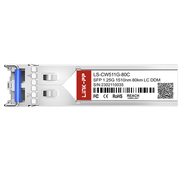 Cisco CWDM-SFP-1510 互換 LINK-PP 1.25G SFP CWDM 1510nm 80km DDM デュプレックス LC SMF 光トランシーバーモジュール 画像3