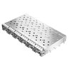 Molex 1001150610 เข้ากันได้ LINK-PP LP16CC01000S SFP28 1x6 Cage Press-Fit With EMI Spring Finger Through Hole Right Angle thumb image 1