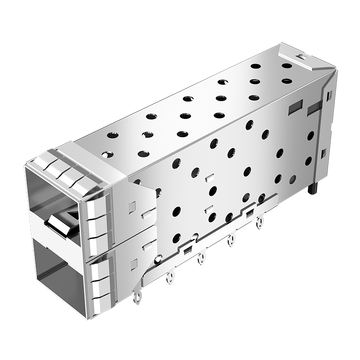 LINK-PP LP21BC01003 SFP+ 2x1 Cage Connector With EMI Spring Finger