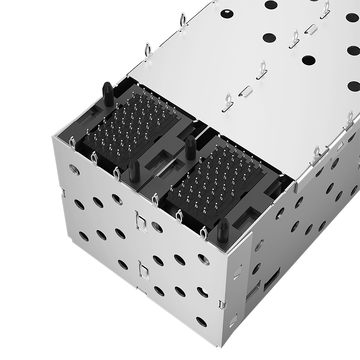 موليكس 760915002 متوافق LINK-PP موصل قفص LP22BC01203 SFP+ 2x2 مع زنبرك EMI داخلي لأنبوب ضوئي (صورة 5)