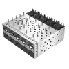 Molex 757345001 Compatible LINK-PP LP25BC01103 SFP+ 2x5 Cage Connector With EMI Spring Finger Light Pipe thumb image 2