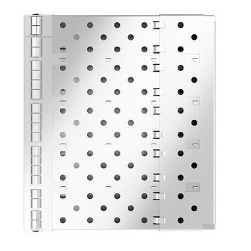 LINK-PP موصل قفص LP25BC01103 SFP+ 2x5 مع زنبرك EMI، أنبوب ضوئي، الصورة 5