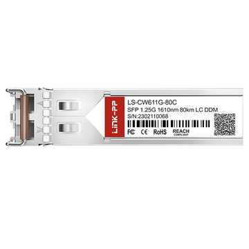 Cisco CWDM-SFP-1610 互換 LINK-PP 1G SFP CWDM 1610nm 80km デュプレックス LC DDM SMF 光トランシーバーモジュール 画像3