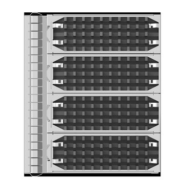 LINK-PP LP14CC01030S SFP28 1x4 behuizing met koelblok en EMI-veervinger (afbeelding 3)