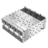 LINK-PP LP24CC01203 SFP28 2x4 Cage&Connector With Inner Light Pipe EMI Spring Finger thumb image 2