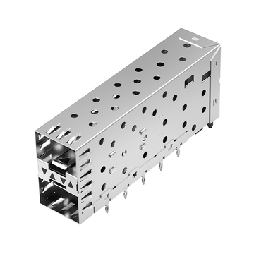 LINK-PP LP21AC01101T SFP 2x1 Cage&SFP+ Connector With LightPipe EMI Spring Finger