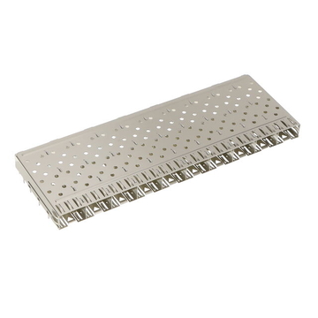 Compatible avec Pulse SFPCAGE006-L LINK-PP Cage SFP 1x10 à insertion par pression, trou traversant à angle droit
