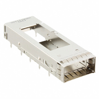 Amphenol U90-A111-1001 Compatible LINK-PP QSFP 1x1 Cage Connector Press-Fit Through Hole Right Angle