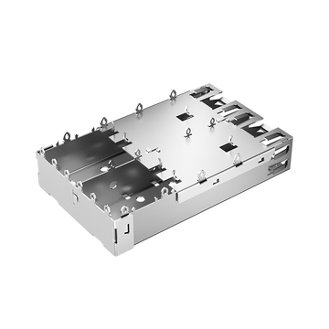 LINK-PP LP12BC02000 SFP+ 1x2ケージ（EMIスプリングフィンガー付き）画像4