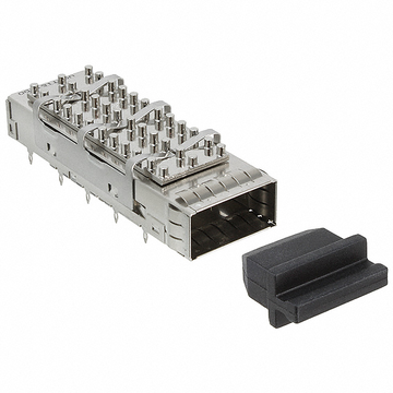 Συμβατό με Amphenol U90-T161-1D0A LINK-PP LP11DC01030 QSFP+ 1x1 κλουβί με ψύκτρα EMI ελατήριο δακτύλου