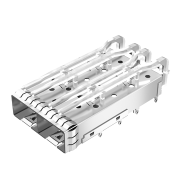 LINK-PP LP12BC02900Z SFP+ 1x2 Cage With Light Pipe EMI Spring Finger