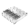 Amphenol U77-C461M-2081 Compatible LINK-PP LP14BC02900S SFP+ Cage 1X4 Port With Lightpipe EMI Spring Finger thumb image 4