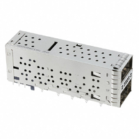 Amphenol U95-Z105-4071-341 Compatible LINK-PP LP21FC01003S QSFP28 Cage&Connector 2x1 Port With EMI Spring Finger