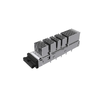 Amphenol UE36C1650005A42 เข้ากันได้ LINK-PP LP11GC01030M QSFP-DD 1x1 Cage Press-Fit With Heat Sink EMI Spring Finger thumb image 1