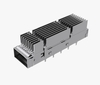 Amphenol UE36C162000511A Compatible LINK-PP LP11GC01090 QSFP-DD 1x1 Cage With Heat Sink EMI Spring Finger thumb image 1