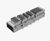 Amphenol UE36C1650005A3A Compatible LINK-PP LP11GC01030M QSFP-DD 1x1 Cage With Heat Sink EMI Spring Finger thumb image 1