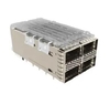 Amphenol U95R2Q5404LLH1B Compatible LINK-PP 2x2 QSFP+ Cage&Connector with Heat Sink Light Pipe Press-Fit thumb image 1