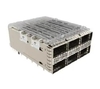 Amphenol U95R3Q5404LLH1B Compatible LINK-PP 2x3 QSFP+ Cage&Connector with Heat Sink Light Pipe Press-Fit thumb image 1