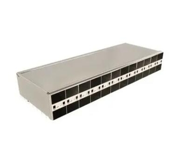 Amphenol UE864TC62020361 Compatible LINK-PP LP212CC01201 REVB 2x12 SFP28 Cage&Connector With Inner Light Pipe Press-Fit