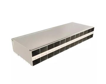 LINK-PP LP212CC01103 2x12 SFP28 Cage&Connector With Inner/Outer Light Pipe Press-Fit