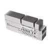 LP21GC010T3 QSFP-DD 2x1 Cage&Connector พร้อมฮีทซิงค์ EMI สปริงนิ้วโป้ง ภาพที่ 1