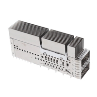 LINK-PP LP21GC010T3 QSFP-DD 2x1 Cage&Connector With Heat Sink EMI Spring Finger