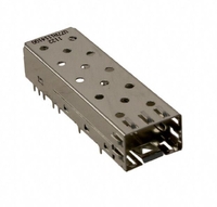 Amphenol U77-A1114-100T Compatible LINK-PP 1x1 SFP Cage Connector Solder Through Hole Right Angle