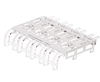 Amphenol U77-1463-2010P Compatible LINK-PP 1X4 SFP Cage Assembly With Light Pipe thumb image 1