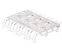 Amphenol U77-1463-2010P Compatible LINK-PP 1X4 SFP Cage Assembly With Light Pipe