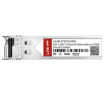 LINK-PP LS-BL27331G-80C 1G BiDi SFP 1270nm-TX/1330nm-RX 80km DOM LC SMF Optisches Transceiver-Modul Bild 3