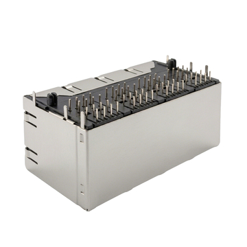 LINK-PP Разъем LPJE308CNL RJ45 2x4 для печатной платы без магнитного трансформатора и светодиодов (изображение 4)