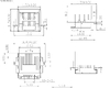 LPJE4706DNL RJ12 1x1 6P6C SMT Connector Without Integrated Magnetics thumb image 1