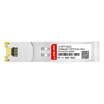 Compatibile con Broccato E1MG-TX LINK-PP Modulo ricetrasmettitore SFP 1000BASE-T in rame, cavo RJ-45 da 100 m (immagine 3)
