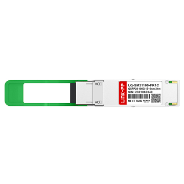 HPE Aruba R9B63A kompatibel LINK-PP 100G QSFP28 Single Lambda 1310nm 2km DOM Duplex LC SMF Optisches Transceiver-Modul Bild 3