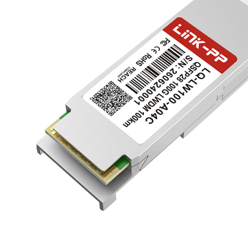 Kompatibel mit generischem QSFP-EZR4-100G LINK-PP 100G QSFP28 1310nm 100km DOM Duplex LC SMF Optisches Transceiver-Modul Bild 5
