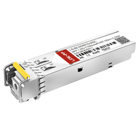 LINK-PP LS-BL55491G-A5C 1G SFP BiDi 1550nm-TX/1490nm-RX 150km DOM Simplex LC SMF Optical Transceiver Module