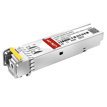 LINK-PP LS-BL55491G-A5C 1G SFP BiDi 1550nm-TX/1490nm-RX 150km DOM Simplex LC SMF Optical Transceiver Module